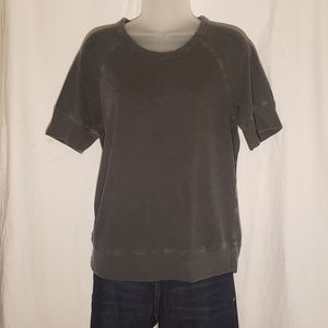 James Perse Short Sleeved Sweatshirt